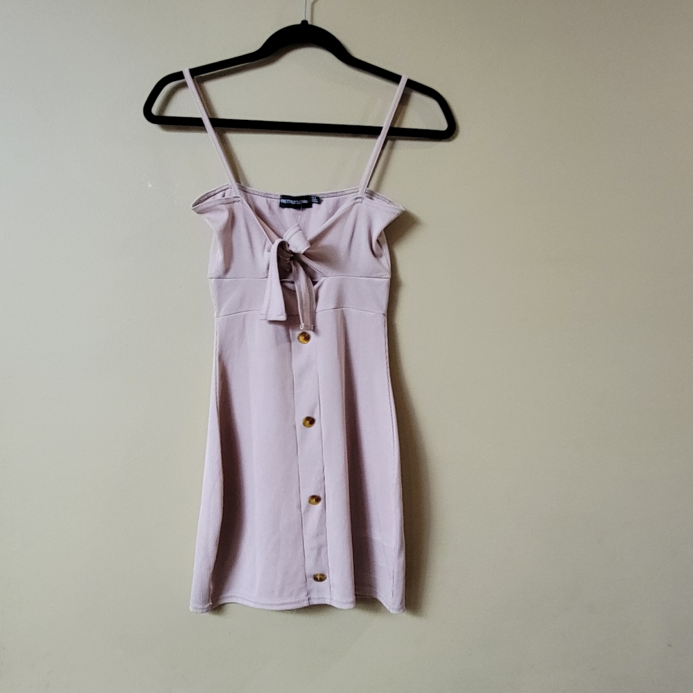 Pretty Little Thing | Spaghetti Strap Mini Dress Dusty Rose Size 2